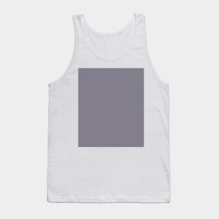 Dusty Purple Plain Solid Color Tank Top